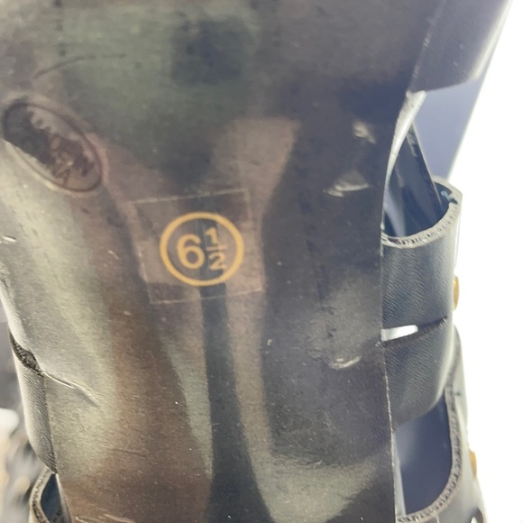 TimeTang Strap Heels Black Size 6.5m - Picture 8 of 9